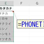 エクセル カタカナ 変換 関数